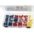 Set 200pc wire terminal kit Red Blue Yellow
