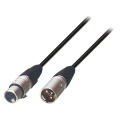 Speaker Cable XLR 3-Pin Male - XLR 3-Pin Female 3.00 m Black