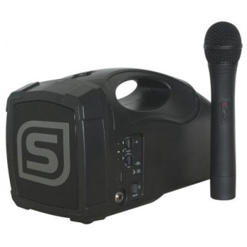 Portable speaker 30W + wireless microphone