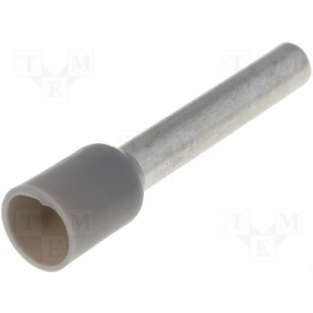 Cable End Single End 4.0mm 18mm Grey