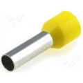 Cable End Single End 6.0mm 12mm Yellow