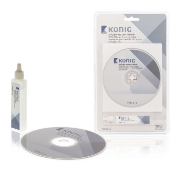 Dvd And Blu-ray Lens Cleaner Disc 20 Ml, König