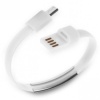 USB A-plug- USB micro B plug 0.2m White