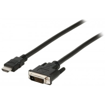 HDMI 19P pistik-DVI pistik 10m
