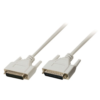 RS232 cable 2m DB25M/M