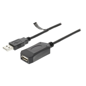 USB 2.0 pikenduskaabel 10m võimendiga