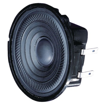 5 cm (2") full-range speaker with a plastic basket and plastic diaphragm