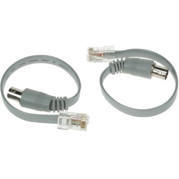 Spare cable for vtlan3 - male bnc to rj45 - 2 pcs
