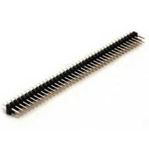 Pin header; pin strips; male; PIN:80; straight; 2.54mm; THT; 2x40