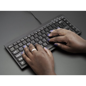 Mini Chiclet Keyboard - USB Wired - Black