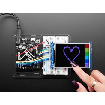 3.2" TFT LCD with Touchscreen Breakout Board w/MicroSD Socket