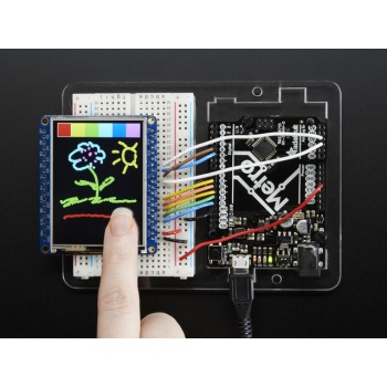Adafruit 2.4" TFT LCD with Touchscreen Breakout w/MicroSD Socket