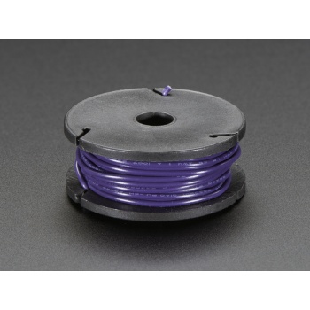 Stranded-Core Wire Spool - 25ft - 22AWG - Violet