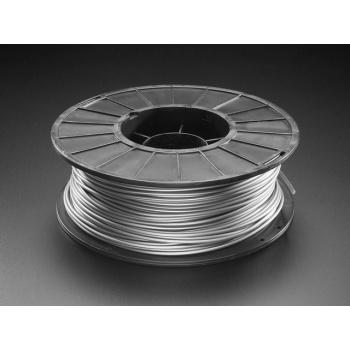 PLA Filament for 3D Printers - 2.85mm Diameter - Silver - 1 Kg