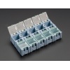 Tiny Modular Snap Boxes - SMD component storage - 10 pack