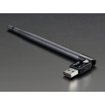 USB WiFi (802.11b/g/n) Module with Antenna for Raspberry Pi