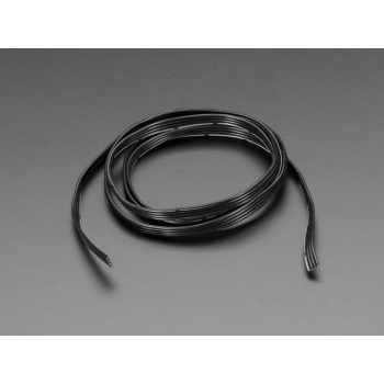 Silicone Cover Stranded-Core Ribbon Cable - 4 Wires 1 Meter Long