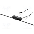 Universal antenna for the car with amplifier 30cm, cable 2.3m