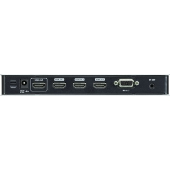 4-port 4k Hdmi Audio/video Switch With Ir Remote Control