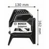 Kombilaser BOSCH GCL 2-15 G Professional + kohver + RM1