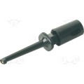 Clip-on probe; hook type; 0.3A; 60VDC 40mm Black