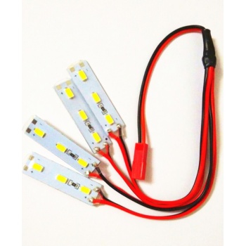 LED tuled kontrolleriga 2 valget 2 punast moodulit 12V