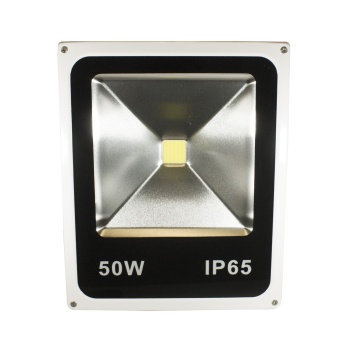 LED COB prozektor 50W külm valge 6000K 3500lm, valge, IP65