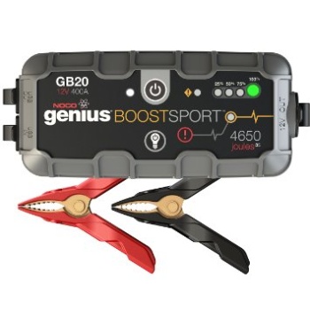 Booster starter Reservtoide GB20 12V 400A, 4l-bens, USB 5V 2.1A