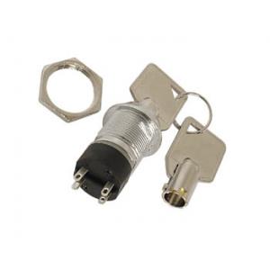 Electronic key switch lock 2*ON-OFF 250V 2A 19mm