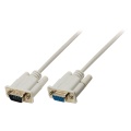 Serial Cable D-SUB 9-Pin Male - D-SUB 9-Pin Female 10.0 m Ivory