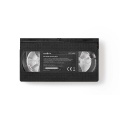 Head Cleaning Tape | 20 Ml | Vhs Heads | Black