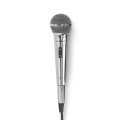 Wired Microphone | Cardioid | Detachable Cable | 5.00 M | 80 Hz - 13 Khz | 600 Ohm | -72 Db | On/off Switch | Metal | Silver, Nedis