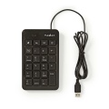 Wired Keyboard | USB-A | Office | Single-Handed | Numeric | Numeric keypad