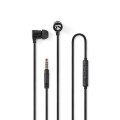 Wired Earphones | 3.5 mm | Cable length: 1.20 m | Built-in microphone | Volume control | Black / Silver