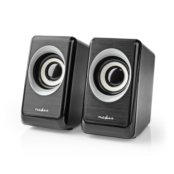PC Speaker | 2.0 | 18 W | 3.5 mm Male | USB Powered | Volume control | Connection output