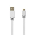 USB Cable | USB 2.0 | USB-A Male | USB Micro-B Male | 480 Mbps | Gold Plated | 1.00 m | Flat | PVC | White | Window Box