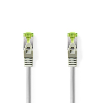 CAT7 Network Cable | S/FTP | RJ45 Male | RJ45 Male | 2.00 m | Snagless | Round | LSZH | Grey | Envelope