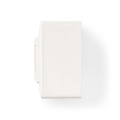 Network Wall Box | In-Wall | 2 port(s) | CAT5e | Straight | Female | Gold Plated | PVC | White | Polybag