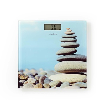 Personal Scale | Digital | Stones | Tempered Glass | Maximum Weighing Capacity: 150 Kg