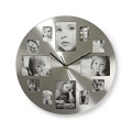 Wall Clock | Diameter: 400 mm | Metal | Silver