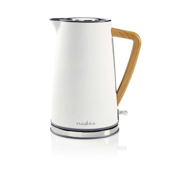 Electric Kettle | 1.7 l | Soft-Touch | White | Rotatable 360 degrees | Concealed heating element | Strix® controller | Boil-dry protection