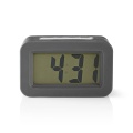 Digital Desk Alarm Clock | Backlight LCD | 3.5 cm | Backlight | Snooze function | No | Grey / White