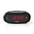 Digital Alarm Clock Radio | Led Display | Am / Fm | Snooze Function | Sleep Timer | Number Of Alarms: 2 | Black