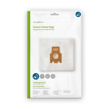 Vacuum Cleaner Bag | 10 pcs | Synthetic | Most sold for: Miele | White