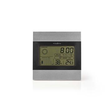 Wireless Weather Station | Indoor | Weather Forecast | Time Display | Lcd Display | Alarm Clock Function, Nedis