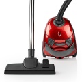 Vacuum Cleaner | With Bag | 700 W | Dust capacity: 1.5 l | Combi Brush | Action radius: 7 m | Hepa | Anthracite / Red