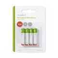 Rechargeable Nimh Battery Aaa | 1.2 V Dc | 950 Mah | Precharged | 4-blister