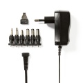 Universal AC Power Adapter | 7.2 W | 3 - 12 V DC | 1.80 m | 1.0 A | 6 plug(s) | Black