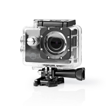 Action Cam | Single Screen | 4K@30fps | 16 MPixel | Waterproof up to: 30.0 m | 90 min | Wi-Fi | App available for: Android™ / IOS | Mounts included | Black