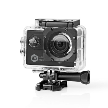Action Cam | Single Screen | 4K@60fps | 16 MPixel | Waterproof up to: 30.0 m | 90 min | Wi-Fi | App available for: Android™ / IOS | Mounts included | Black